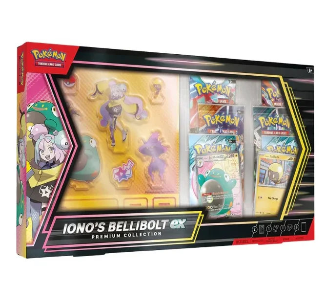 Pokemon Iono's Bellibolt ex Premium Collection