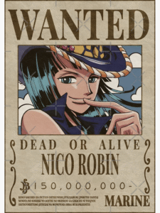 One Piece Fridge Magnet Nico Robin